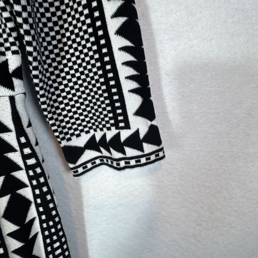 NINA LEONARD Sweater Dress Womens Large Above Knee Fit & Flare 3/4 SLV RN115070‎ - Picture 9 of 15